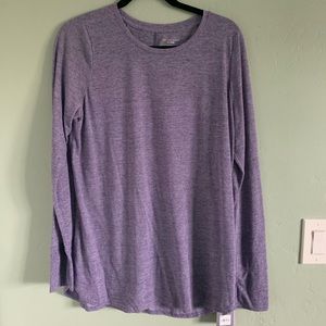 L workout light weight sweater